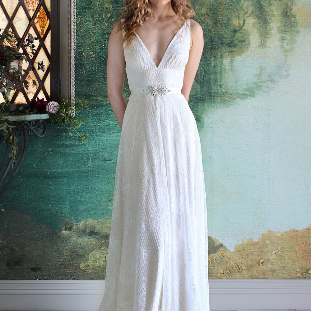 Claire Pettibone wedding dress